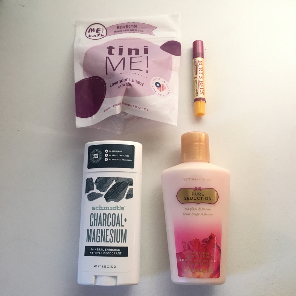 NWT Burts Bees Schmidt’s Victoria Secret Body Set